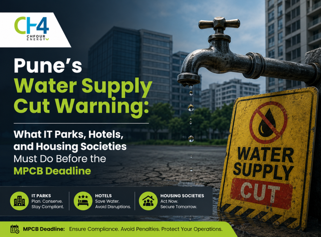 Pune’s Water Supply Cut Warning: What IT Parks, Hotels, and Housing Societies Must Do Before the MPCB Deadline