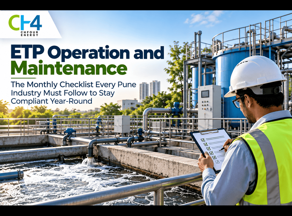 ETP Operation and Maintenance: The Monthly Checklist Every Pune Industry Must Follow to Stay Compliant Year-Round
